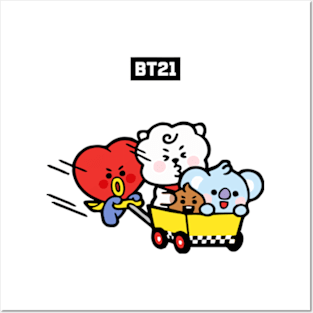 bt21 bts exclusive design 15 Posters and Art